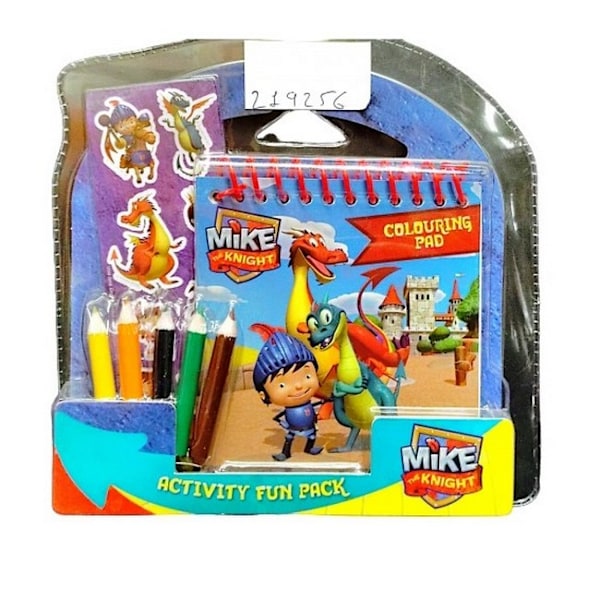 Mike The Knight Karaktärer Brevpapper Set En Storlek Flerfärgad Multicoloured One Size