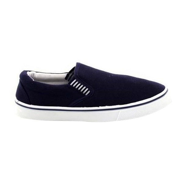 Dek Gusset Casual Canvas Yachting Shoes 11 UK Marinblå Navy Blue 11 UK
