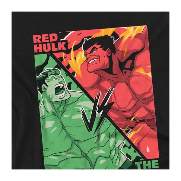 Hulk Barn/Kids Vs Red Hulk Tröja 5-6 År Svart Black 5-6 Years
