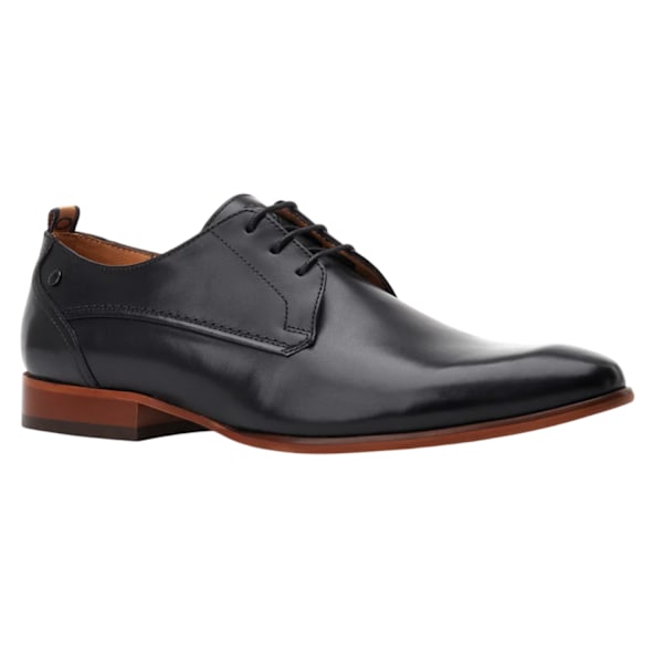 Base London Gambino Excel Läder Oxfords Herr 15 UK Svart Black 15 UK
