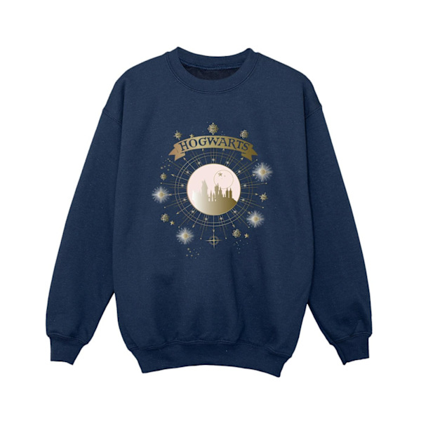 Harry Potter Pojkar Hogwarts Yule Ball Sweatshirt 3-4 År Marinblå Navy Blue 3-4 Years