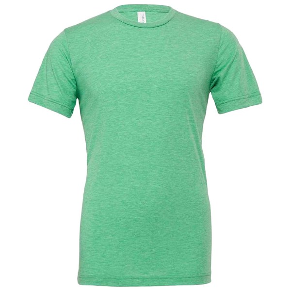 Bella + Canvas Unisex Tri-Blend T-shirt XL Grön Green XL