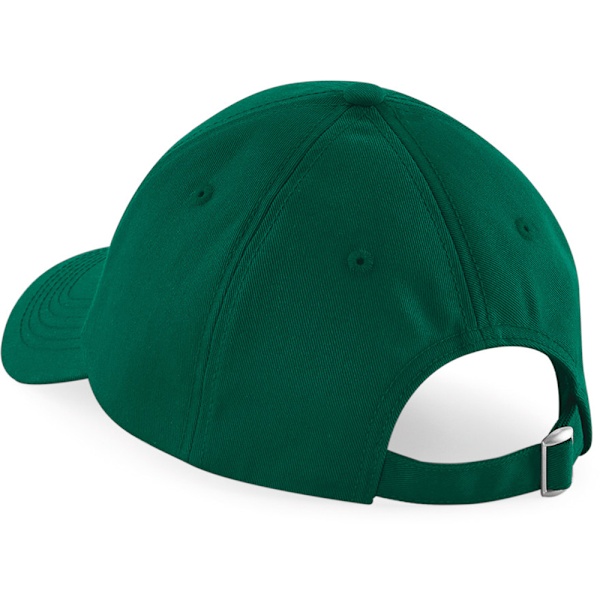 Beechfield Unisex Authentic 6 Panel Baseball Cap One Size Bottl Bottle Green One Size