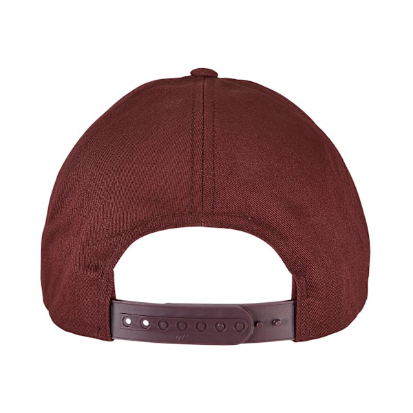 Flexfit Unisex Vuxen Premium Snapback Cap One Size Maroon Maroon One Size