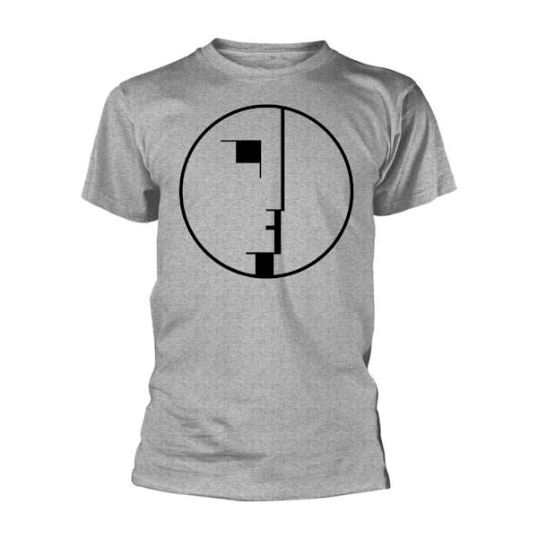 Bauhaus Unisex Vuxen Logo T-Shirt XXL Grå Grey XXL