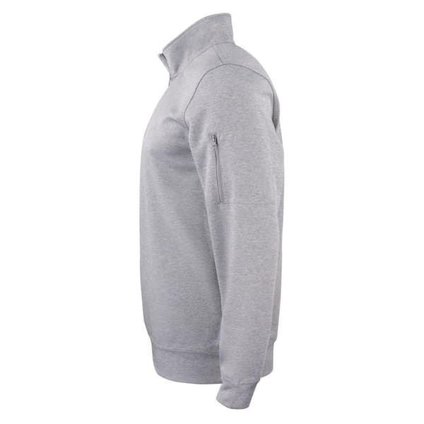 Clique Unisex Vuxen Basic Active Quarter Zip Sweatshirt M Grå Grey Melange M