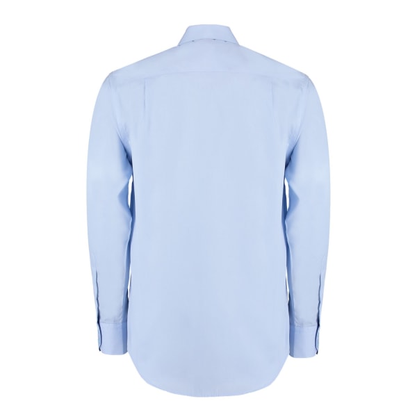 Kustom Kit Herr Corporate Non-Iron Långärmad Skjorta 15 Light Blue 15in