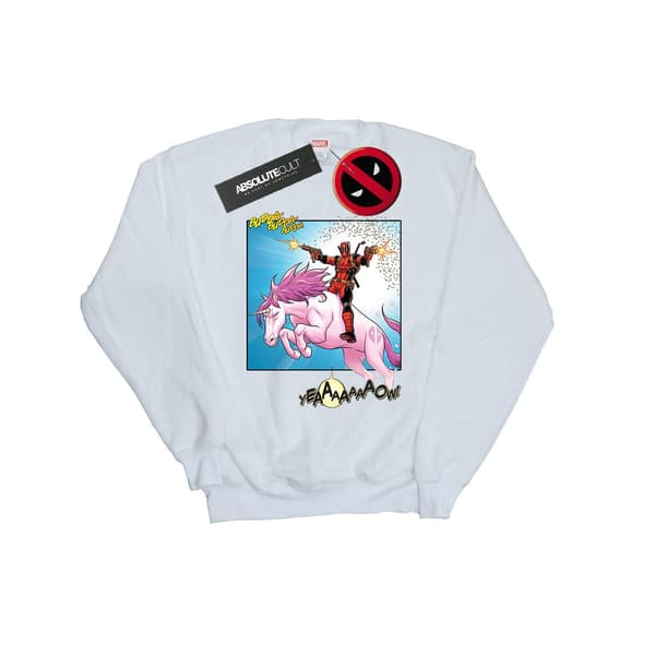 Marvel Dam/Damer Deadpool Hey You Sweatshirt S Svart Black S