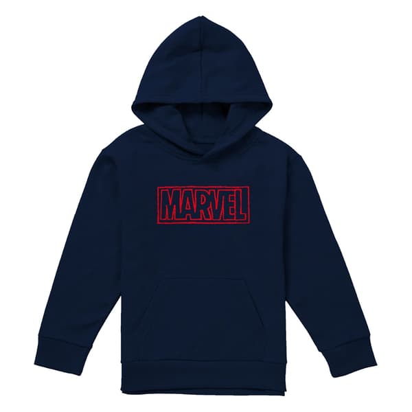 Marvel Barn/Kids Doodle Brick Pull Over Hoodie 7-8 år Svart Black 7-8 Years