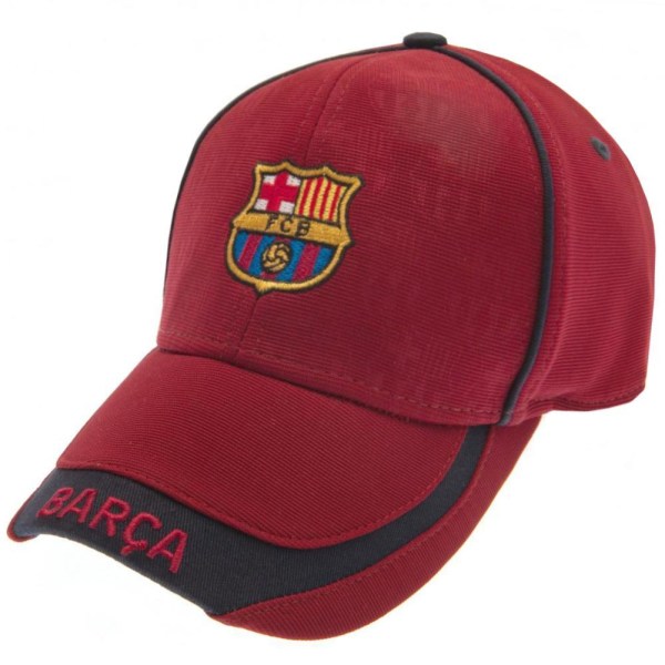 FC Barcelona präglad cap One Size Maroon Maroon One Size