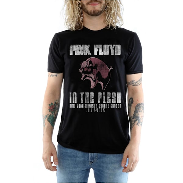 Pink Floyd Mens In The Flesh T-Shirt 3XL Svart Black 3XL