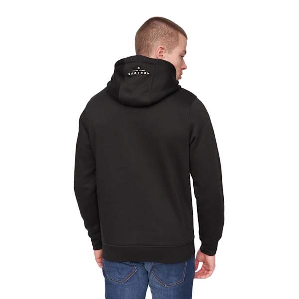 Henleys Mens Scripthen Hoodie XL Svart Black XL
