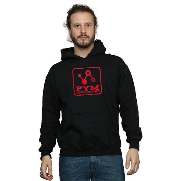 Marvel Herr Ant-Man And The Wasp Pym Technologies Hoodie L Svart Black L