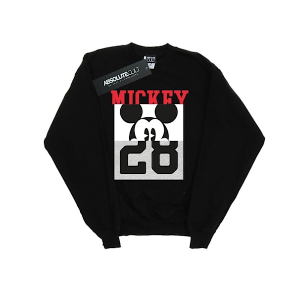 Disney Dam/Kvinnor Mickey Mouse Notorious Split Sweatshirt S Black S