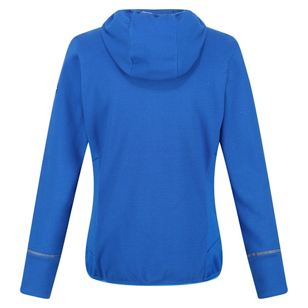 Regatta Dam/Kvinnor Texturerad Fleece Full Zip Hoodie 12 UK Lap Lapis Blue/Sonic Blue 12 UK