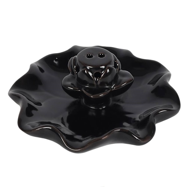 Något Annorlunda Lotus Pool Backflow Rökelsebrännare En Storlek Black One Size