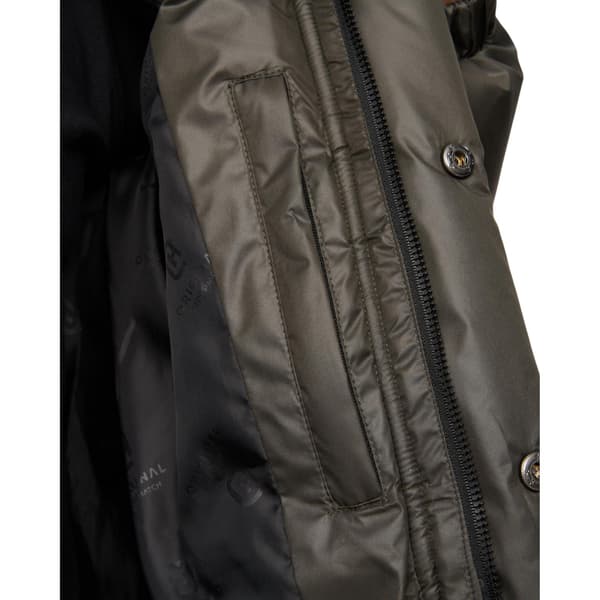 Crosshatch Herr Camptor Panelled Jacka L Oliv Olive L