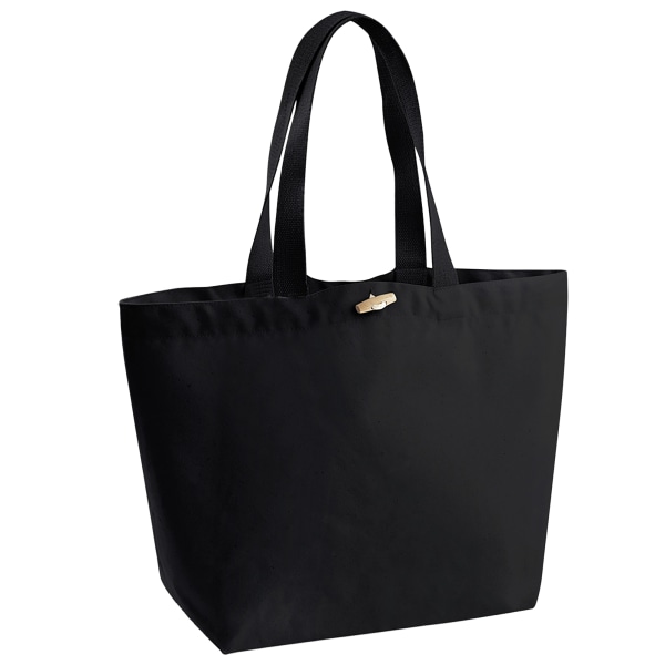 Westford Mill Organic Marina Tote Shopping Bag (20L) One Size B Black One Size