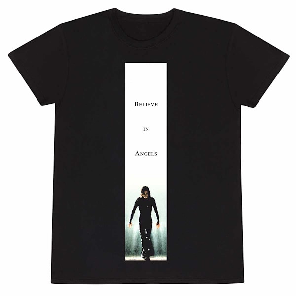 The Crow Unisex Adult Poster T-Shirt XL Svart Black XL