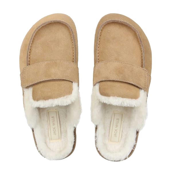 Jack Wills Dam Mocka Mule Tofflor 5 UK Sand Sand 5 UK