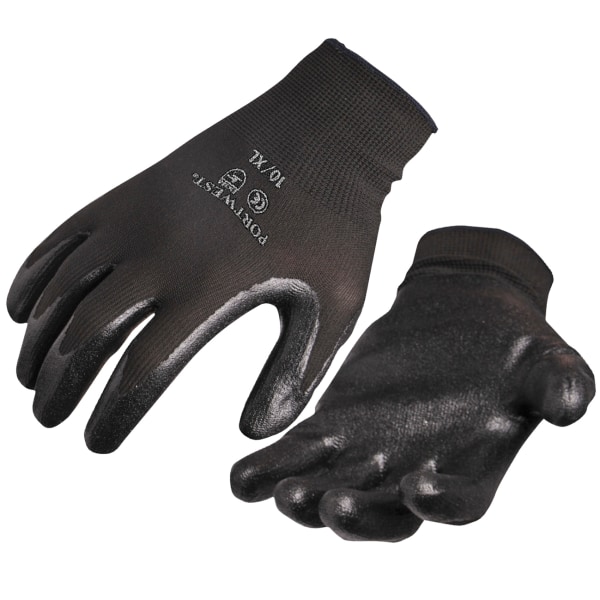 Portwest Dexti Grip Gloves (A320) / Säkerhetskläder / Arbetskläder (Pack Black L