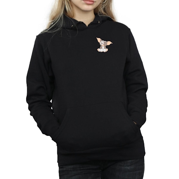 Gremlins Dam/Kvinnor Gizmo Bröst Hoodie M Svart Black M