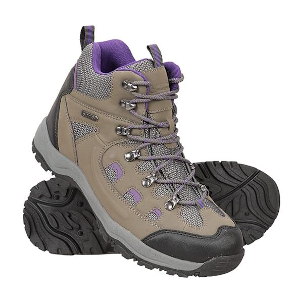 Mountain Warehouse Womens/Ladies Adventurer Vattentäta Vandringskängor Dark Grey 9 UK