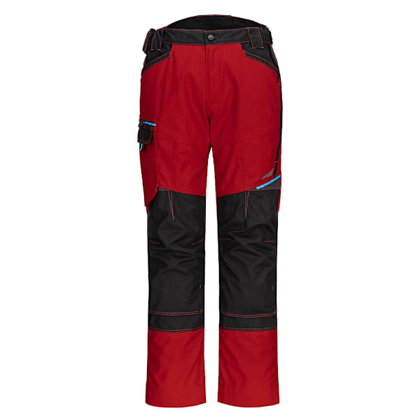 Portwest WX3 arbetsbyxor för män 28S djupröd Deep Red 28S