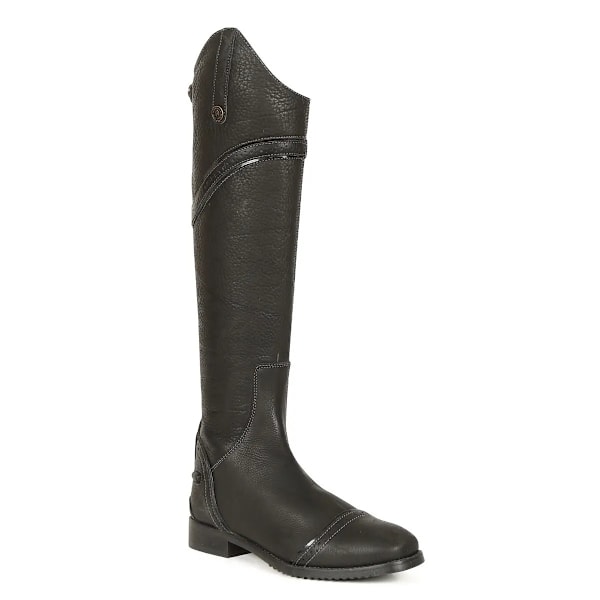 Moretta Dam/Dam Amalfi Grain Läder Ridstövlar 9 UK Svart Black 9 UK