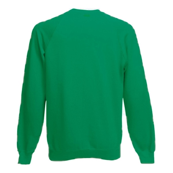 Fruit Of The Loom Raglanärm Belcoro® Sweatshirt M Heat Heather Green M
