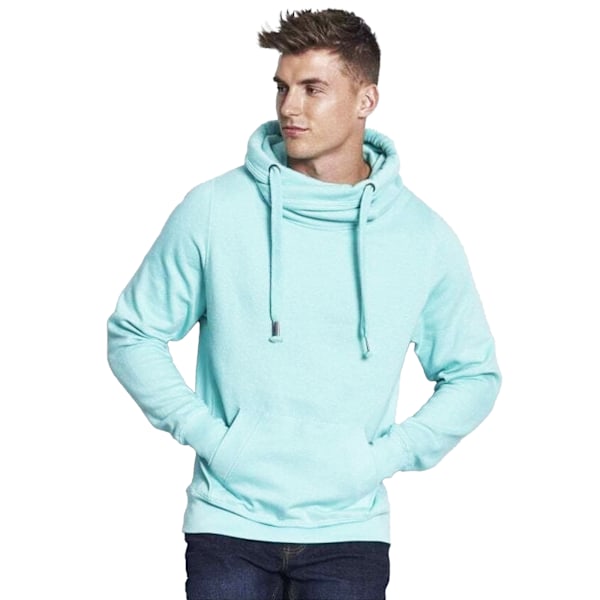 Awdis Unisex Vuxen Cross Neck Hoodie XS Pepparmint Peppermint XS