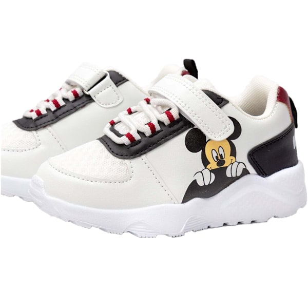 Disney Barn/Barn Mickey Mouse Tränare 12 UK Barn Vit/Svart White/Black 12 UK Child