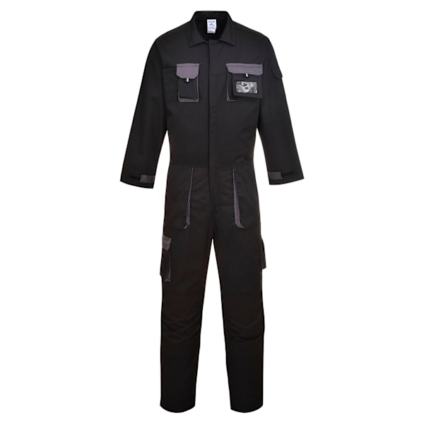 Portwest Unisex Vuxen Texo Kontrast Overalls XL Svart Black XL