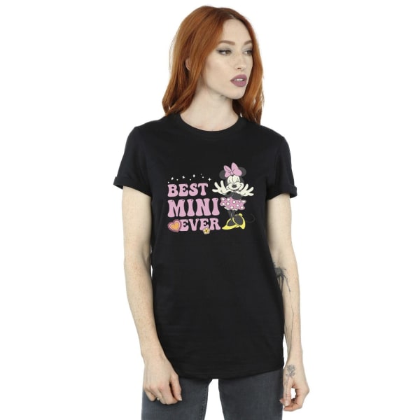 Disney Womens/Ladies Best Mini Ever Cotton Boyfriend T-Shirt S Black S