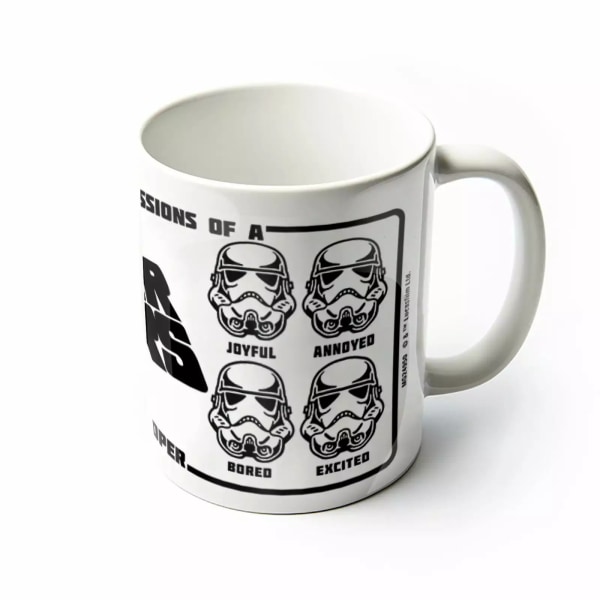 Star Wars Expressions Of A Stormtrooper Mug One Size Vit/Svart White/Black One Size