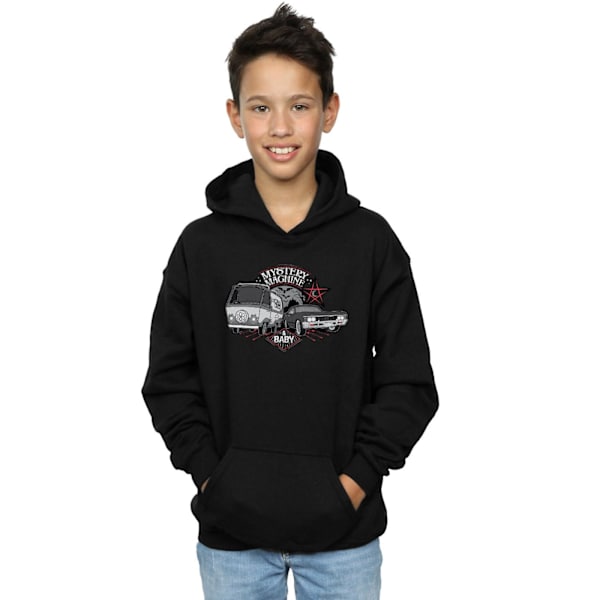 Scoobynatural Boys Mystery Machine And Baby Hoodie 12-13 År Black 12-13 Years