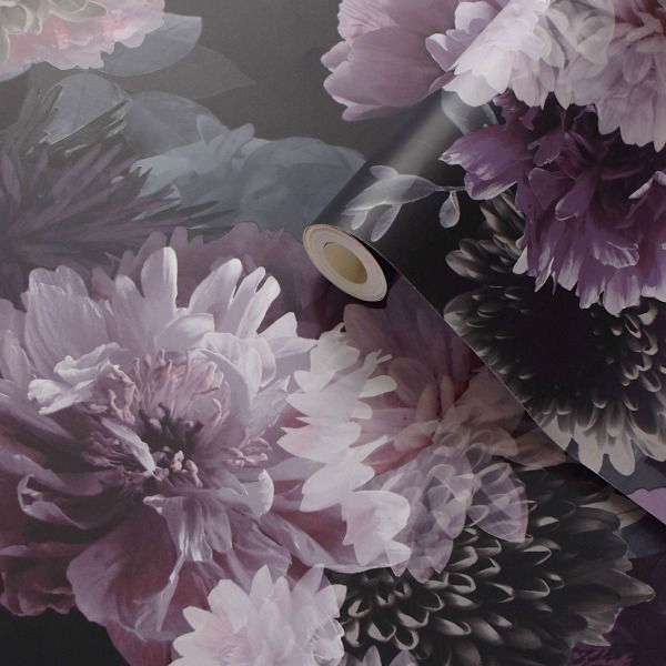 Muriva Lipsy Issey Tapet 10m x 53cm Mauve Mauve 10m x 53cm