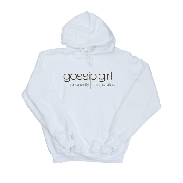Gossip Girl Herr Classic Logo Hoodie 4XL Vit White 4XL