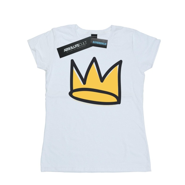 Riverdale Dam/Kvinnor Jughead Hat Bomull T-shirt XXL Vit White XXL