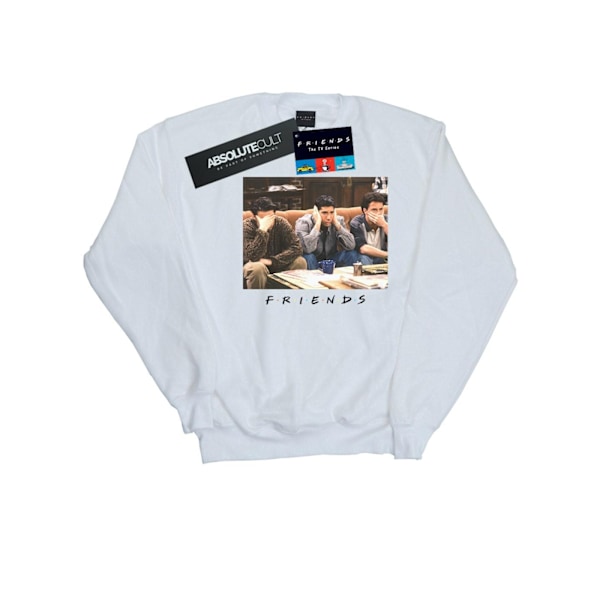 Friends Mens Three Wise Guys Sweatshirt 3XL Vit White 3XL