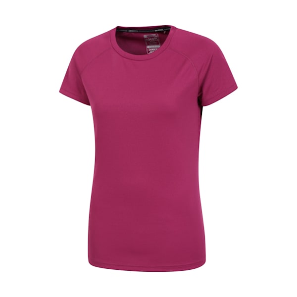 Mountain Warehouse Dam/Kvinnor Endurance T-shirt 8 UK Lila Purple 8 UK