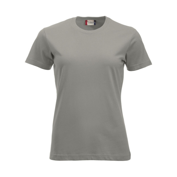 Clique Dam/Kvinnor Nya Klassiska T-Shirt S Silver Silver S