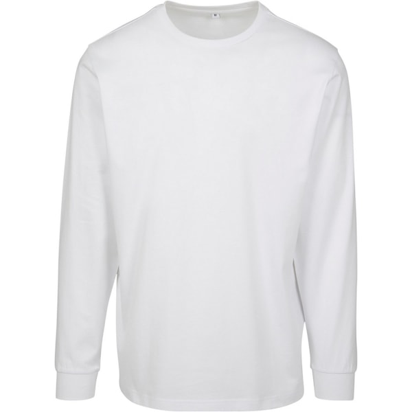 Bygg ditt varumärke Herr Långärmad tröja XL Vit White XL