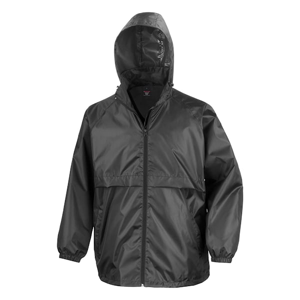 Result Core Windcheater Vattenavvisande Vindtät Jacka för Herr Black L