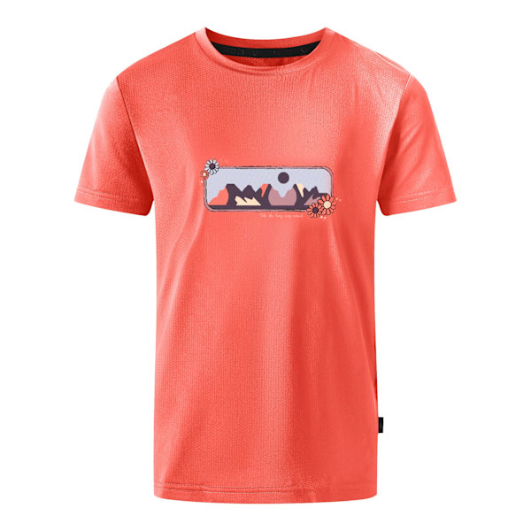 Dare 2B Barn/Kids Amuse II Berg T-shirt 14 År Persika Peach Bloom 14 Years