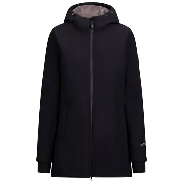 Trespass Dam/Dam Priya Lång Softshelljacka S Svart Black S