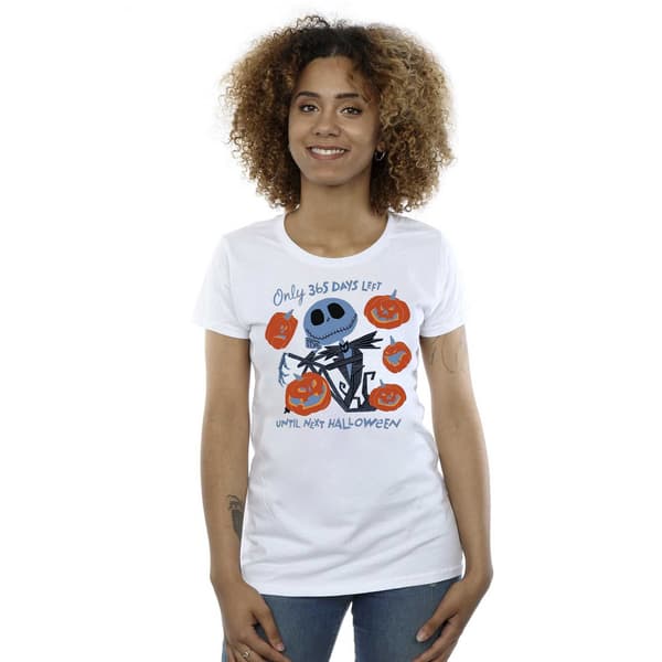 Nightmare Before Christmas Dam/Kvinnor 365 Dagar Till Halloween White M