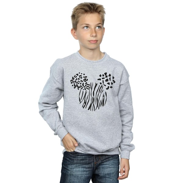 Disney Boys Mickey Mouse Animal Sweatshirt 3-4 år Sports Grey Sports Grey 3-4 Years