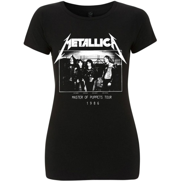 Metallica Damage/Ladies MOP Damage Inc Tour Photograph T-shirt Black L