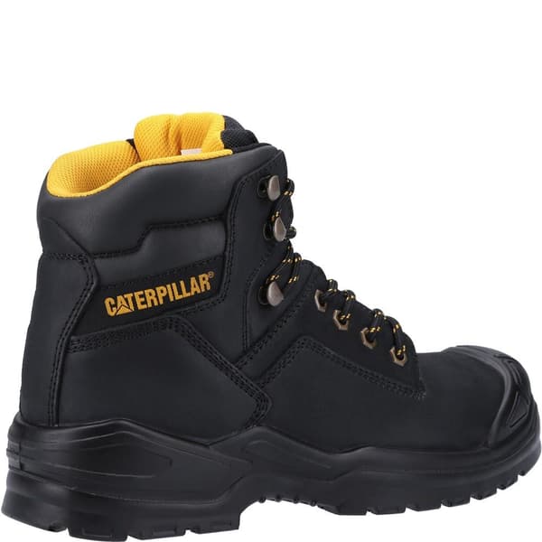 Caterpillar Herr Striver Mid S3 Säkerhetskängor i Läder 11 UK Svart Black 11 UK